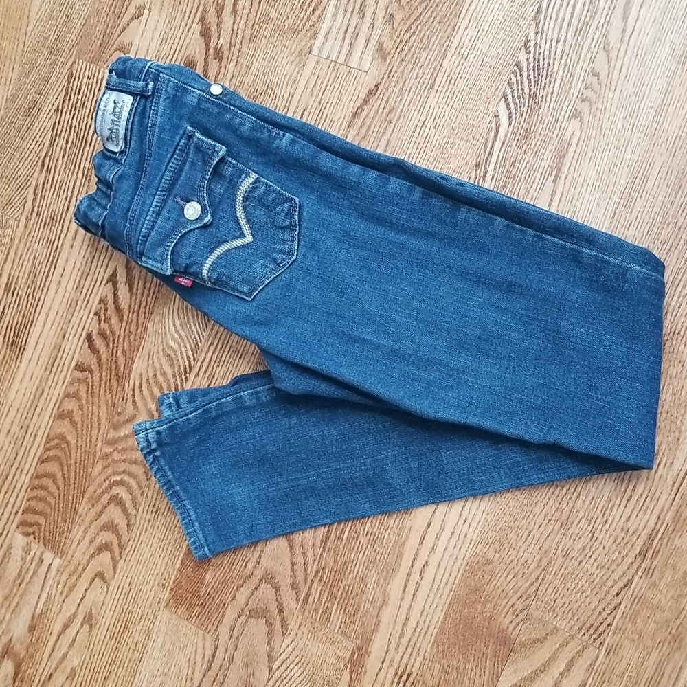 (16) Levi's Youth Girl's Skinny Cotton Blend Denim Jeans Contemporary Streetwear